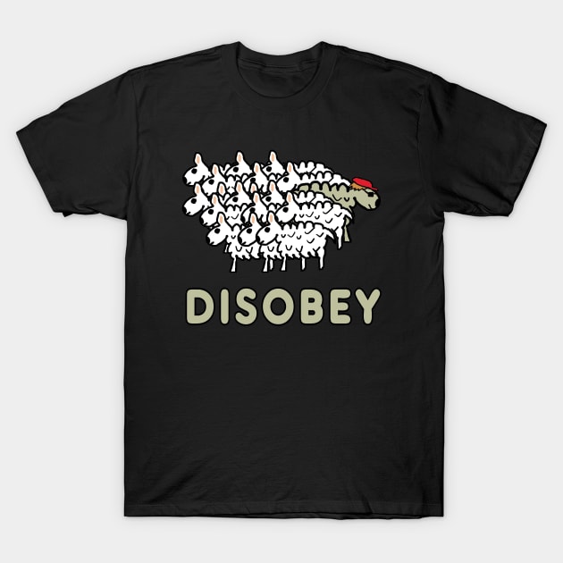 Disobey T-Shirt by Mark Ewbie